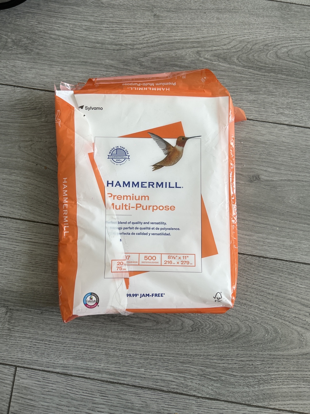 Hammermill Premium Multi-Purpose Paper 8.5" x 11"