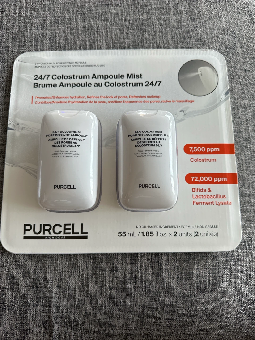 PURCELL 24/7 Colostrum Ampoule Mist Duo
