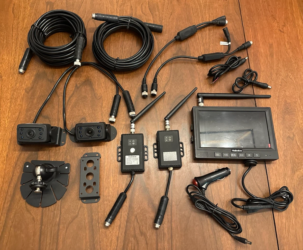 Haloview Wireless RV or Backup Camera Kit (Two Cameras)