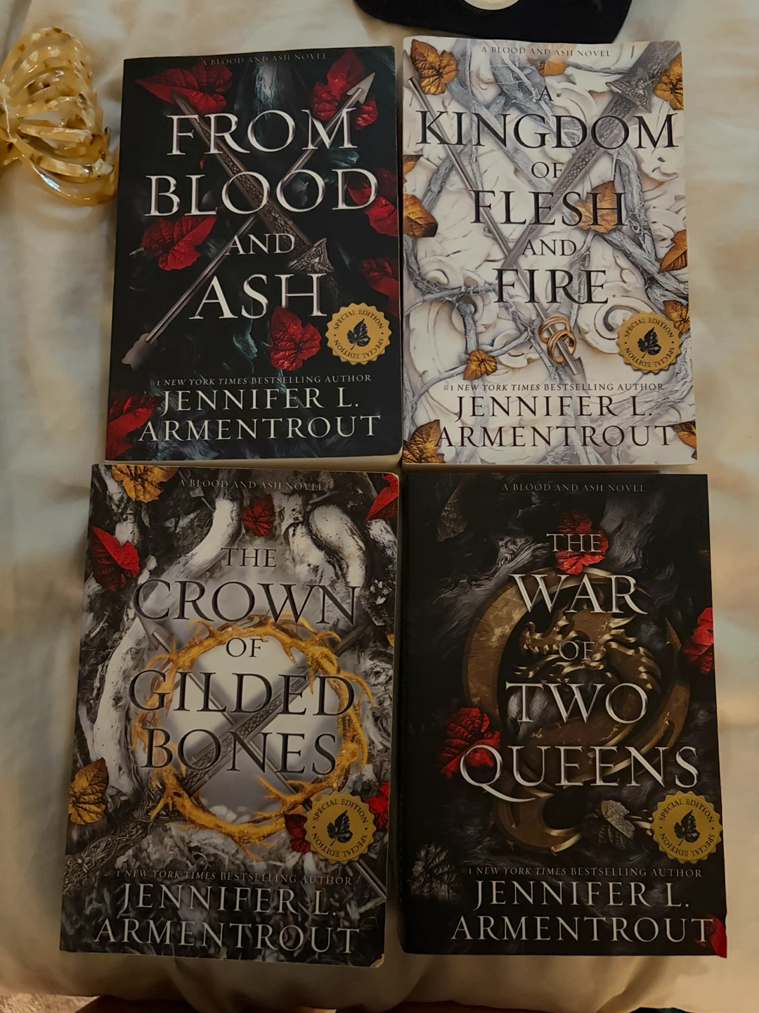 Jennifer L. Armentrout Blood and Ash Novel Series (4 Books)