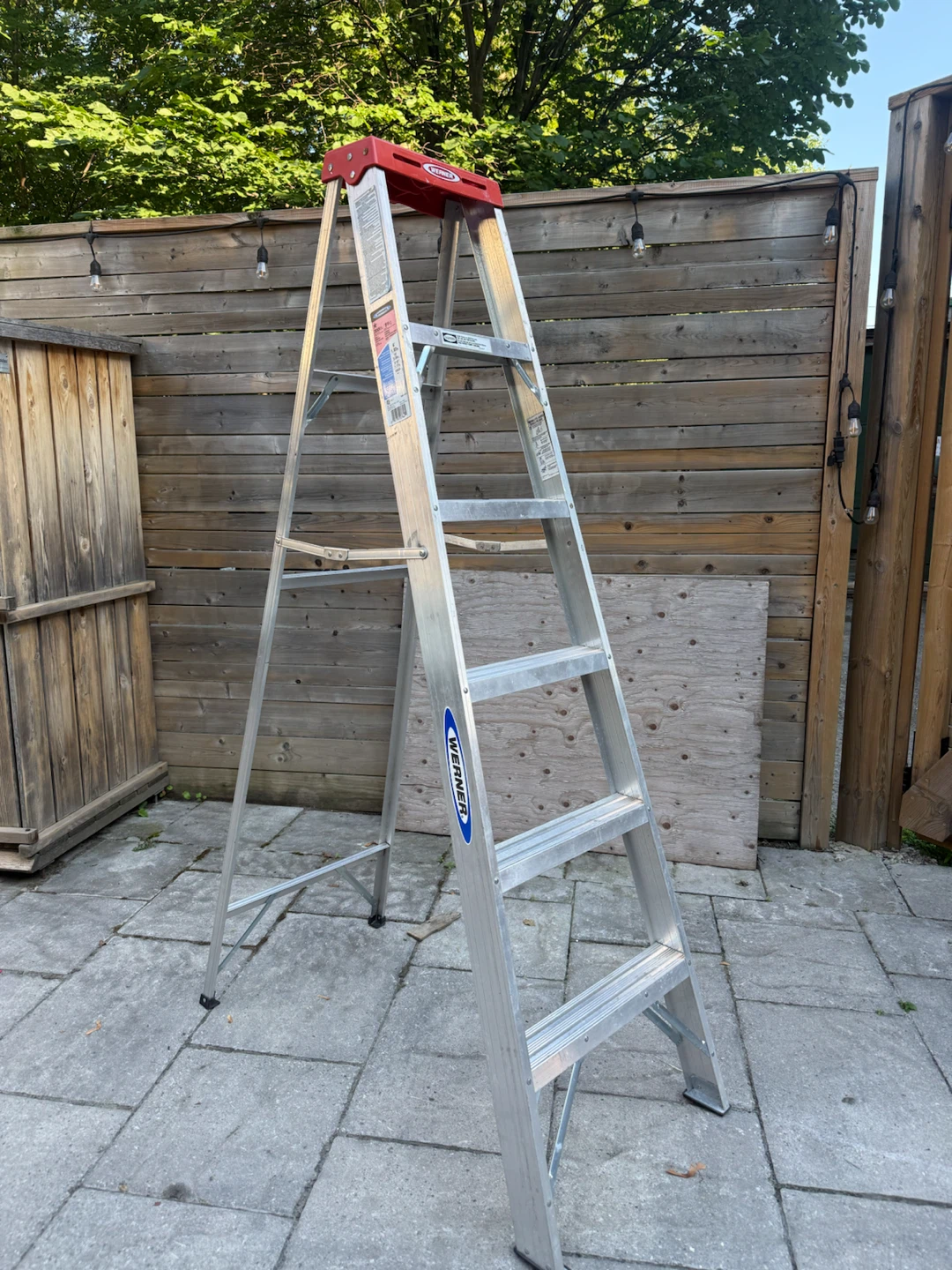 Werner 6 ft Aluminum Step Ladder