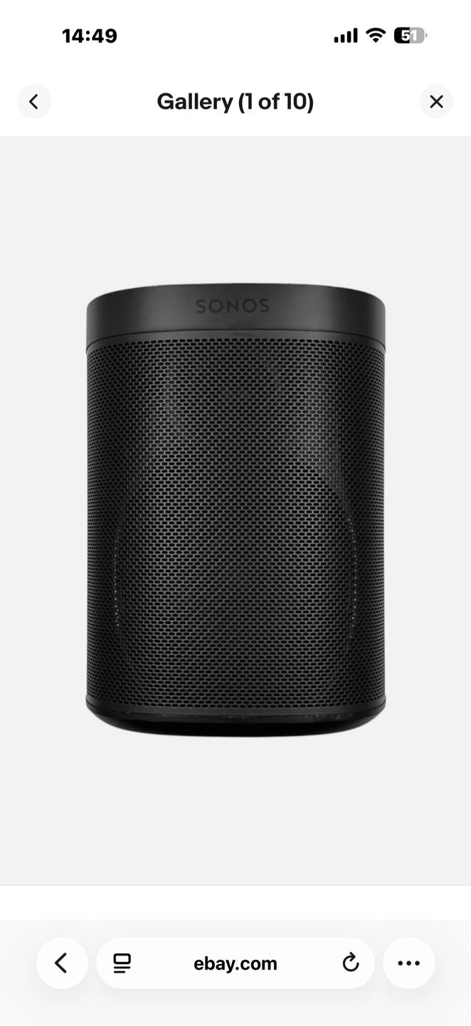 Sonos one SL model S38