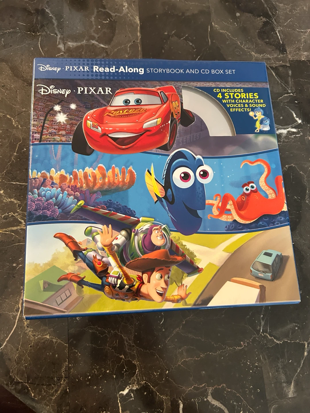 Disney Pixar Read-Along Storybook and CD Box Set