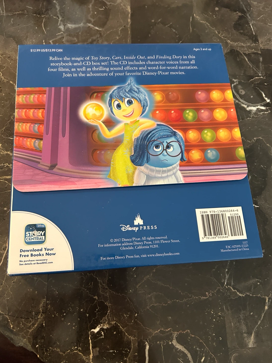 Disney Pixar Read-Along Storybook and CD Box Set - photo 2