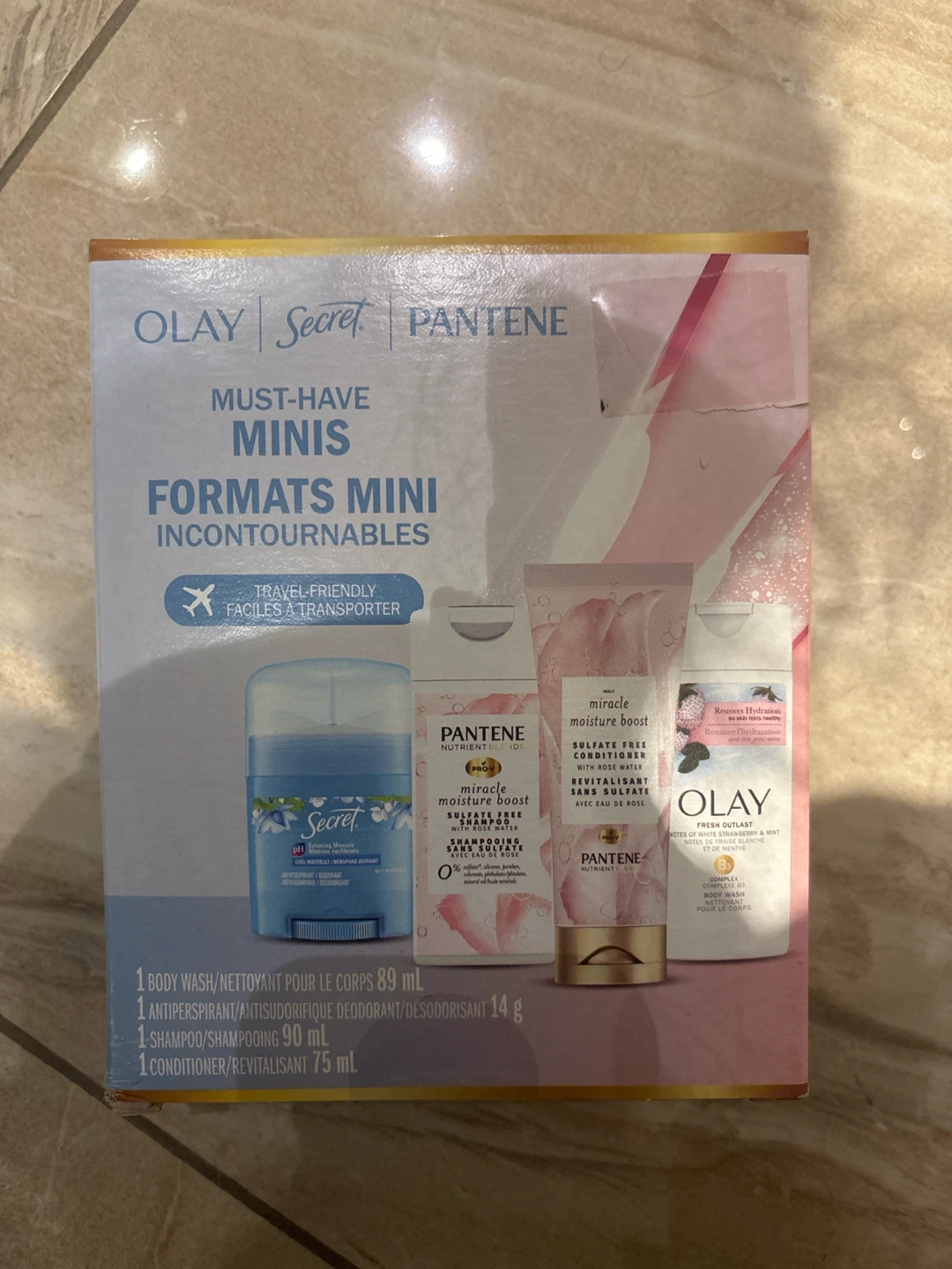 OLAY & PANTENE Must-Have Minis Travel Set