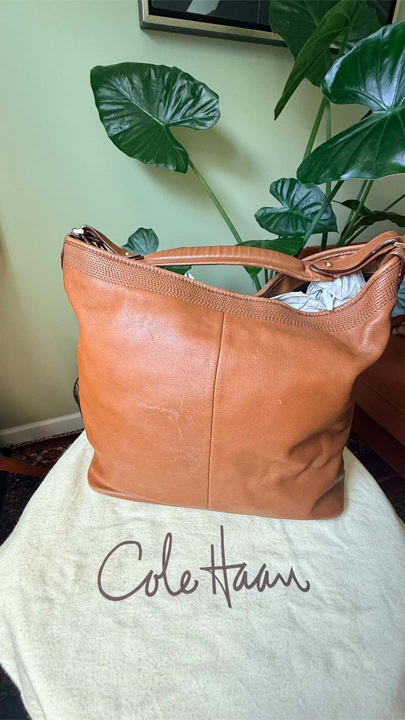 Cole Haan Brown Leather Shoulder Bag - photo 2