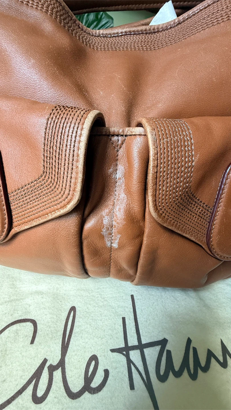 Cole Haan Brown Leather Shoulder Bag - photo 3