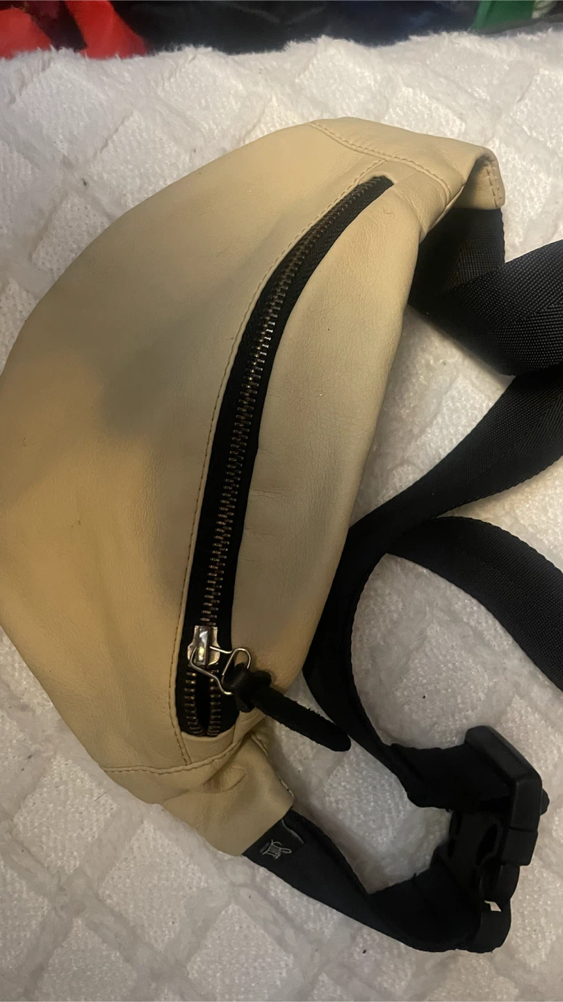 Staff Design Fanny Pack - Beige Leather - photo 3