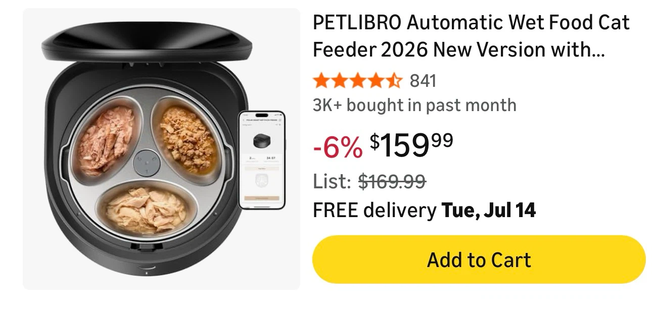 Automatic, wet, cat feeder - photo 5