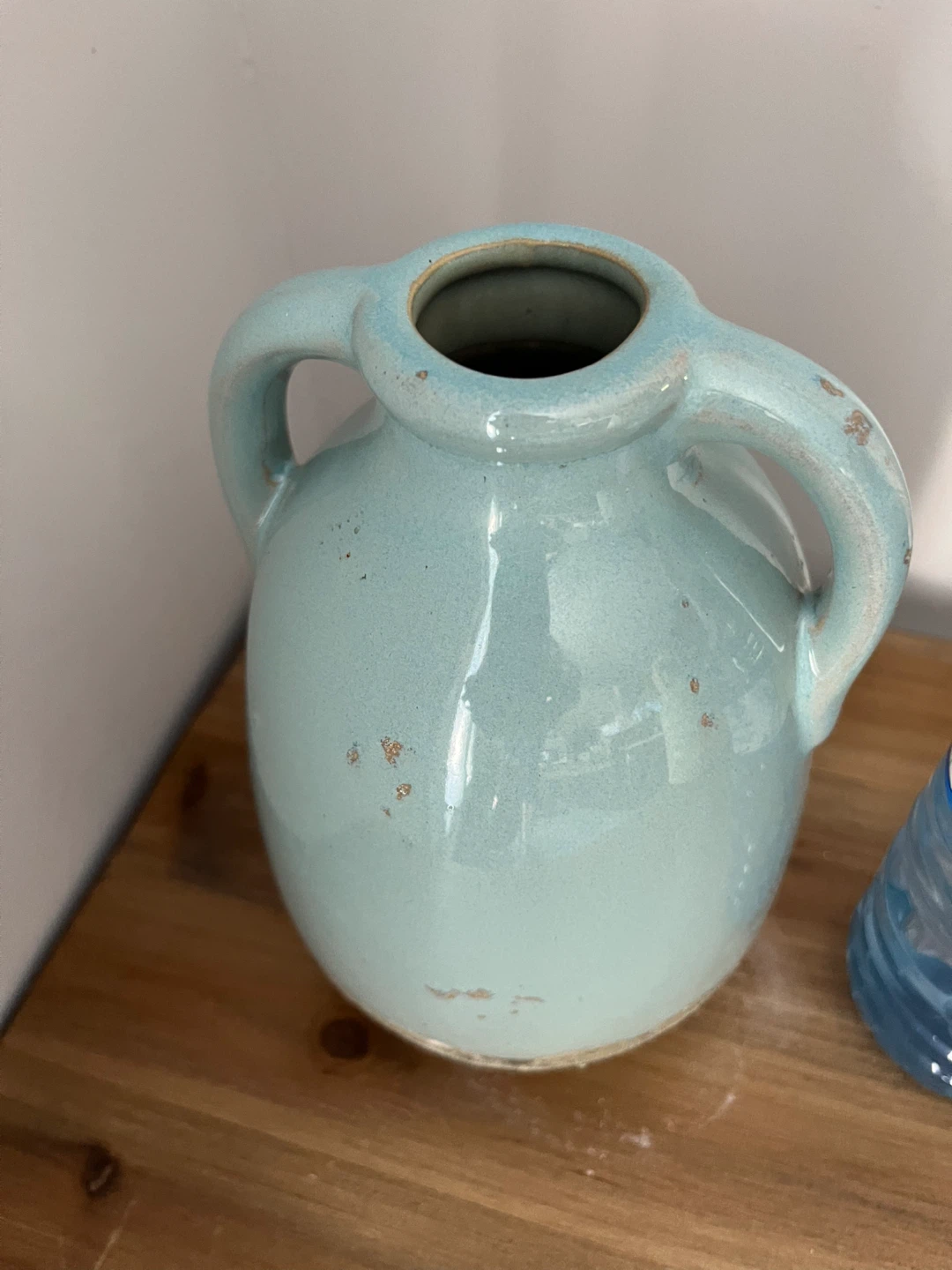 EUC Vintage small ceramic decor piece with 2 handles - photo 2