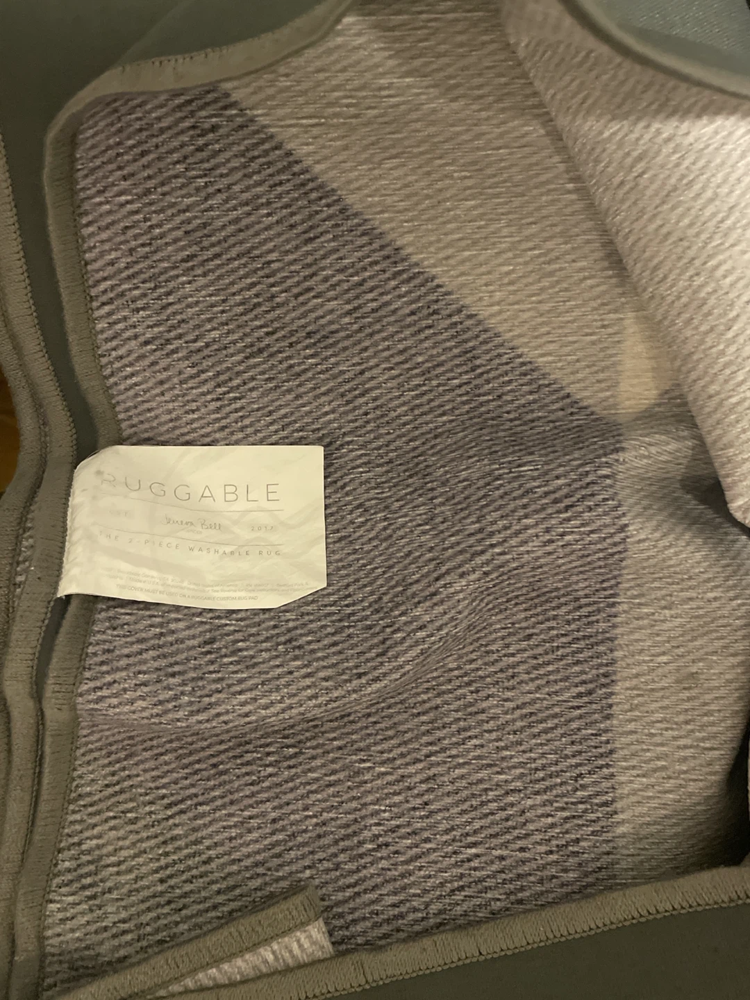 8x10 Ruggable x Jonathan Adler Berlin Grey Rug Set (Jeneva Bell)