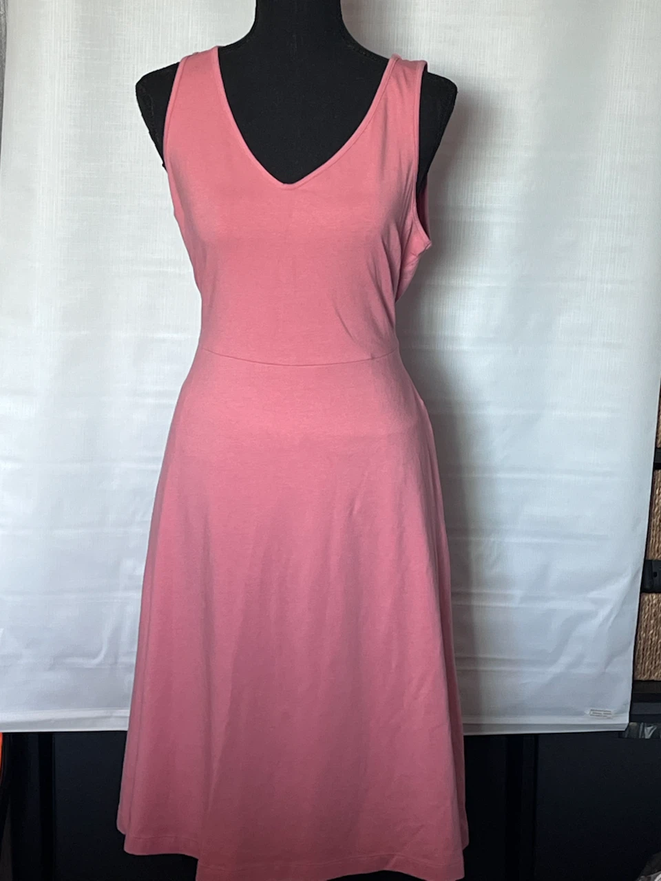 APT.9 Pink Sleeveless Tie-Waist Dress - Size M