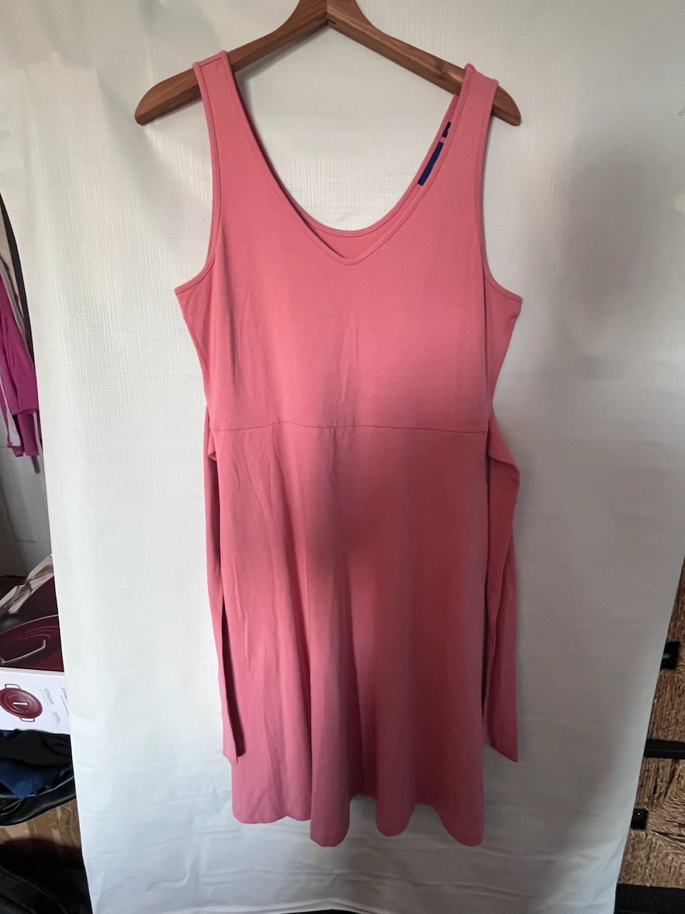 APT.9 Pink Sleeveless Tie-Waist Dress - Size M - photo 3