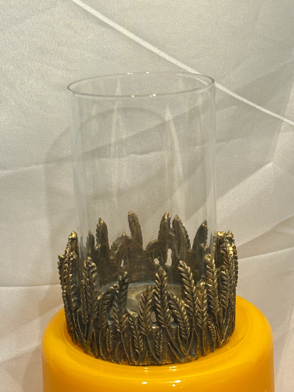 Ashland Fall Give Thanks Large Candle Holder