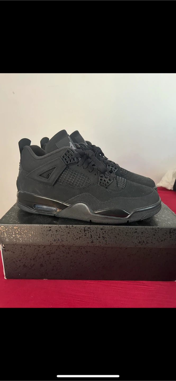 Air Jordan 4 Retro Black Cat Men's Sneakers