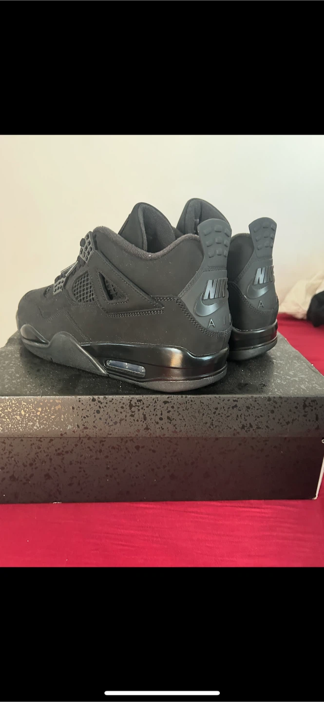 Air Jordan 4 Retro Black Cat Men's Sneakers - photo 2
