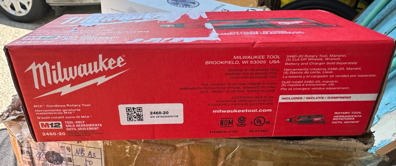 Milwaukee M12 Cordless Rotary Tool 2460-20 - photo 2