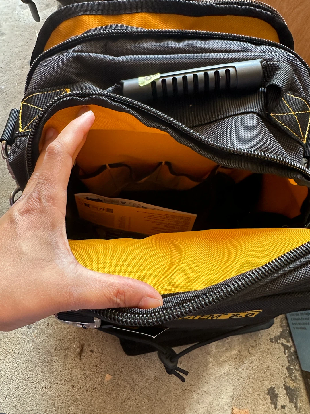 DEWALT TOUGHSYSTEM 2.0 11" Tool Bag - photo 4