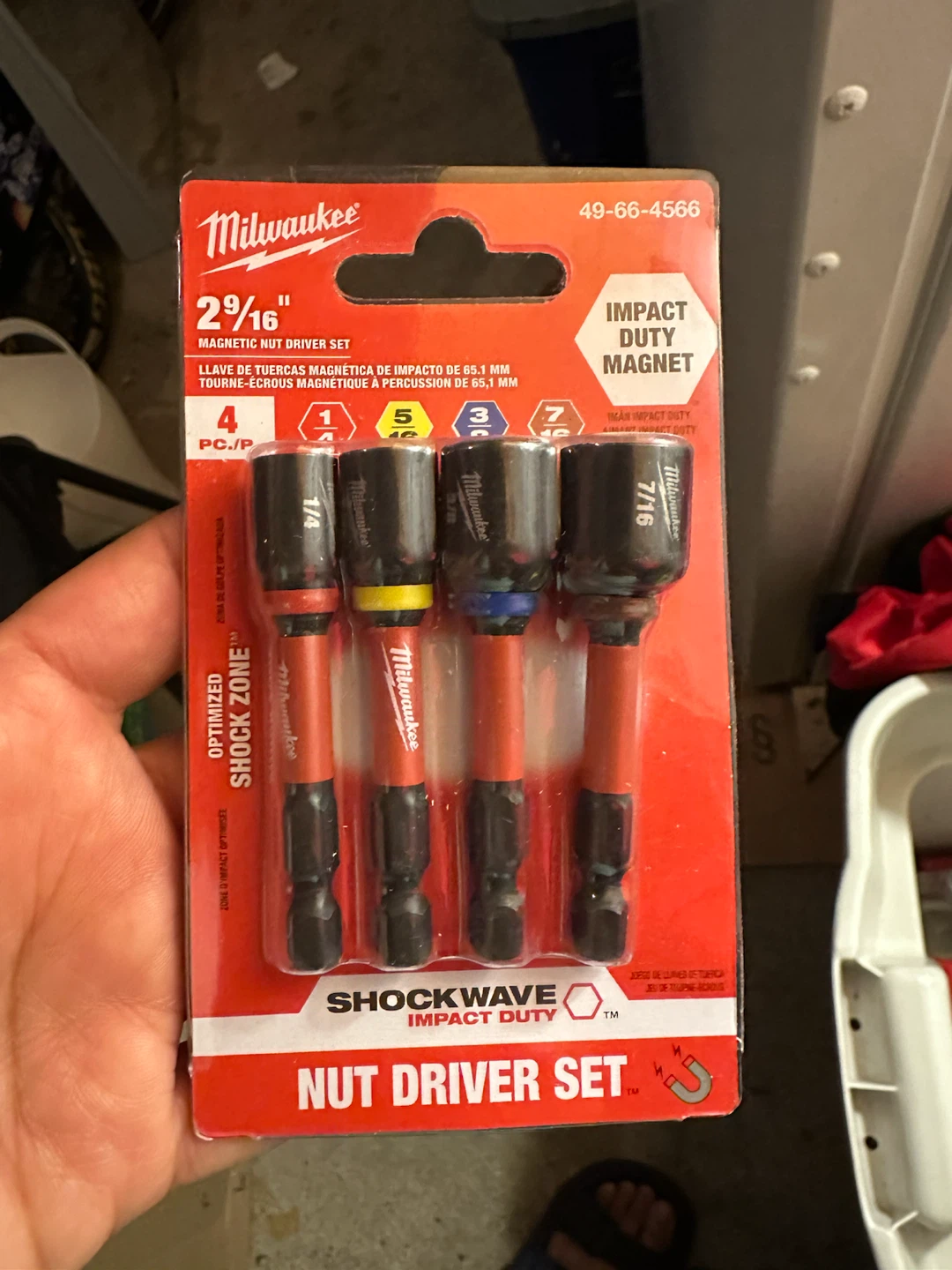Impact Duty Magnetic Nut Driver Set 4-Pc 2-9/16"