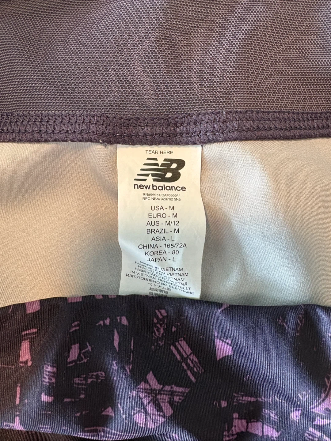 New Balance NYC Marathon Leggings Size M - photo 3