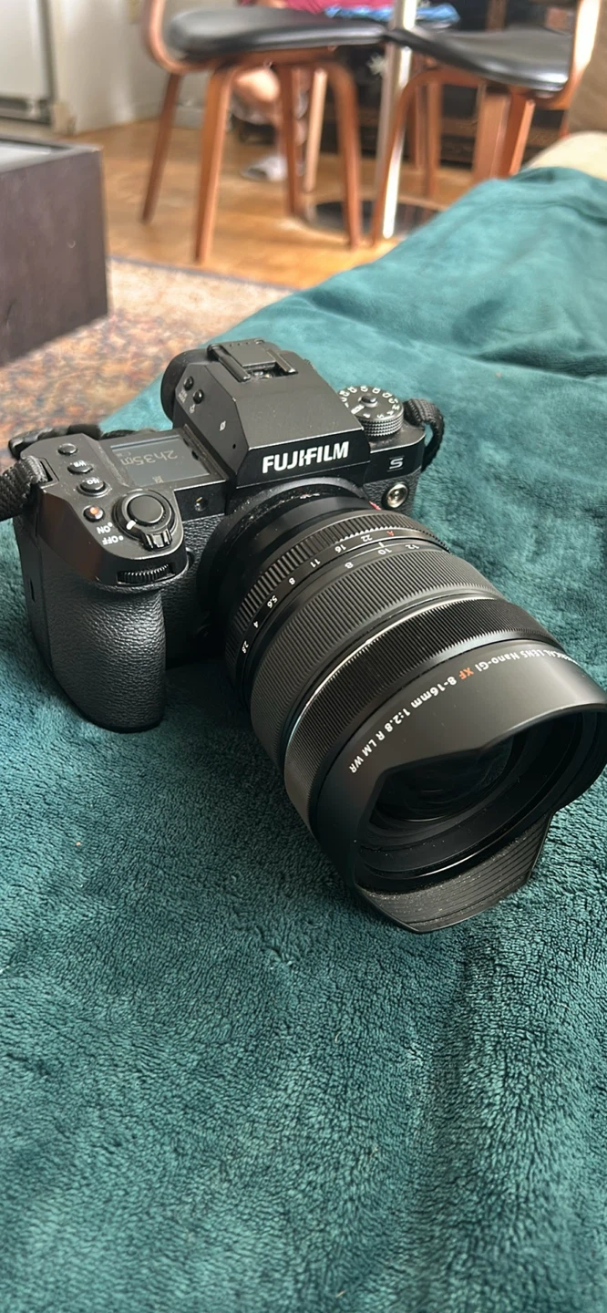 Fujifilm X-T5 Mirrorless Camera with XF 8-16mm f/2.8 lens