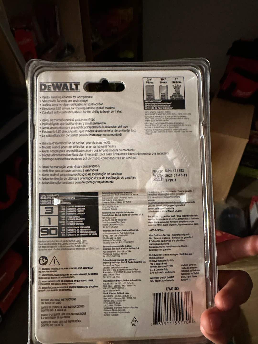 DeWalt Stud Finder - photo 2
