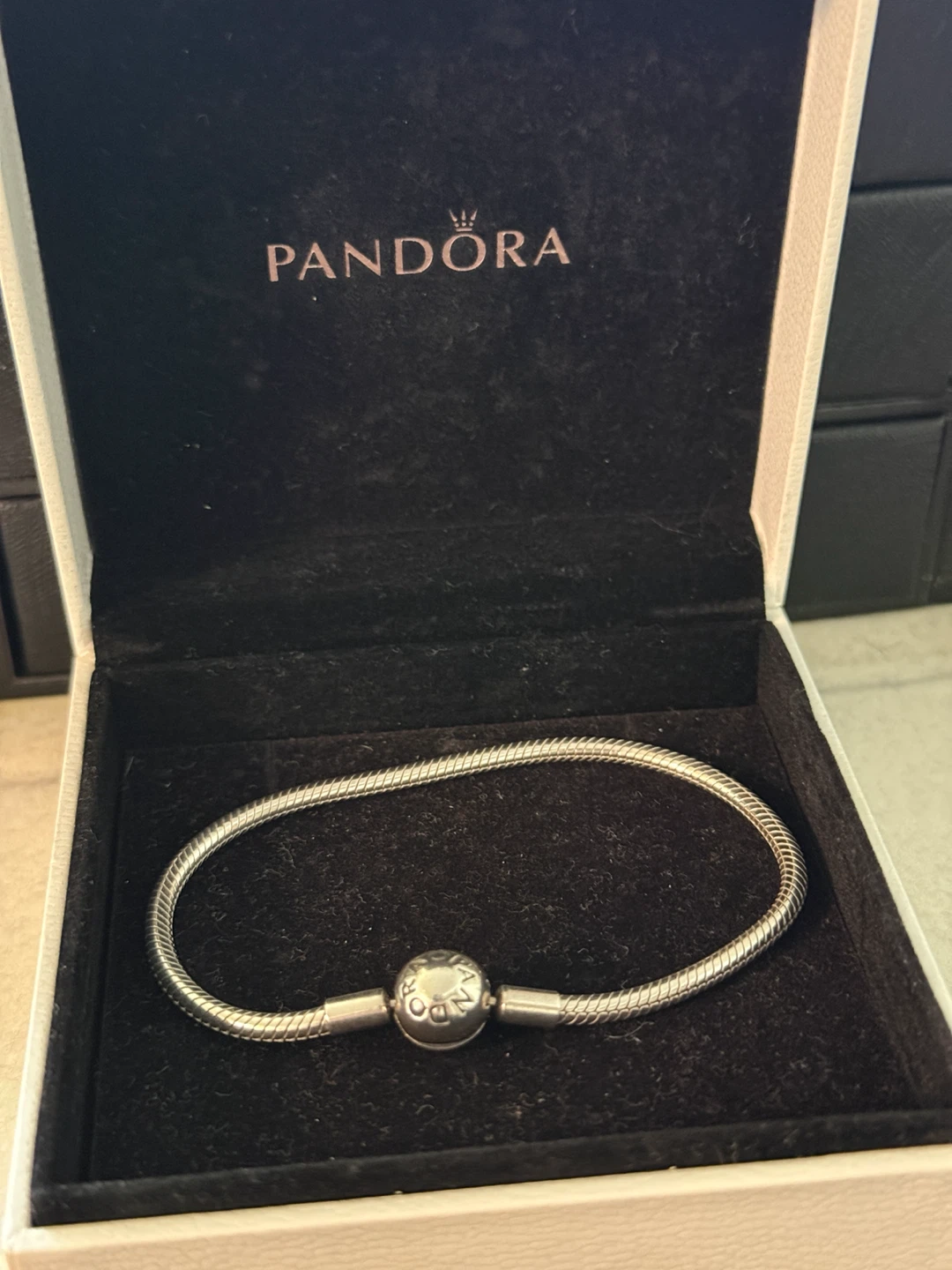 Pandora Sterling Silver Snake Chain Bracelet