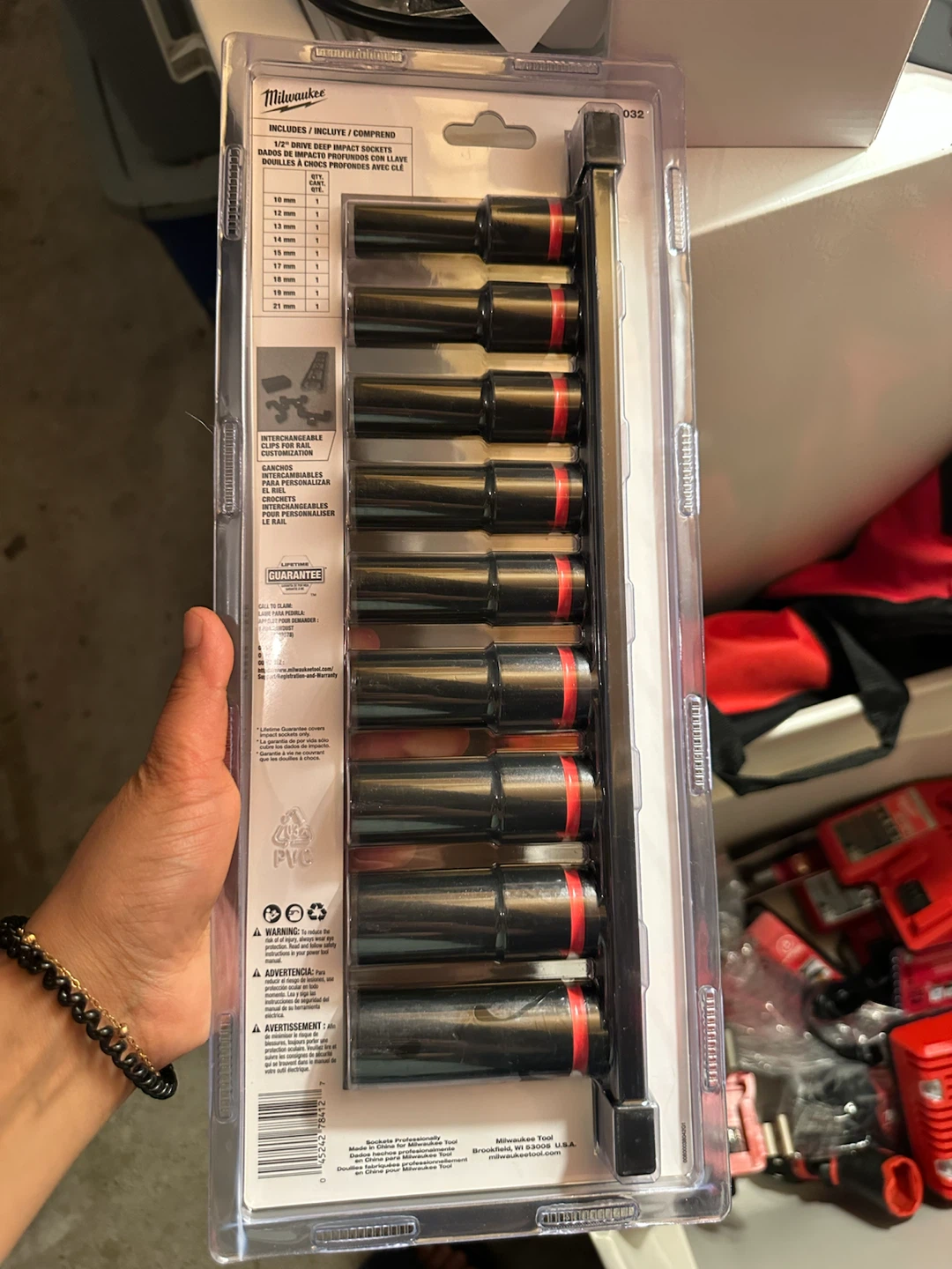 Milwaukee 1/2" Drive Metric Impact Socket Set - photo 2