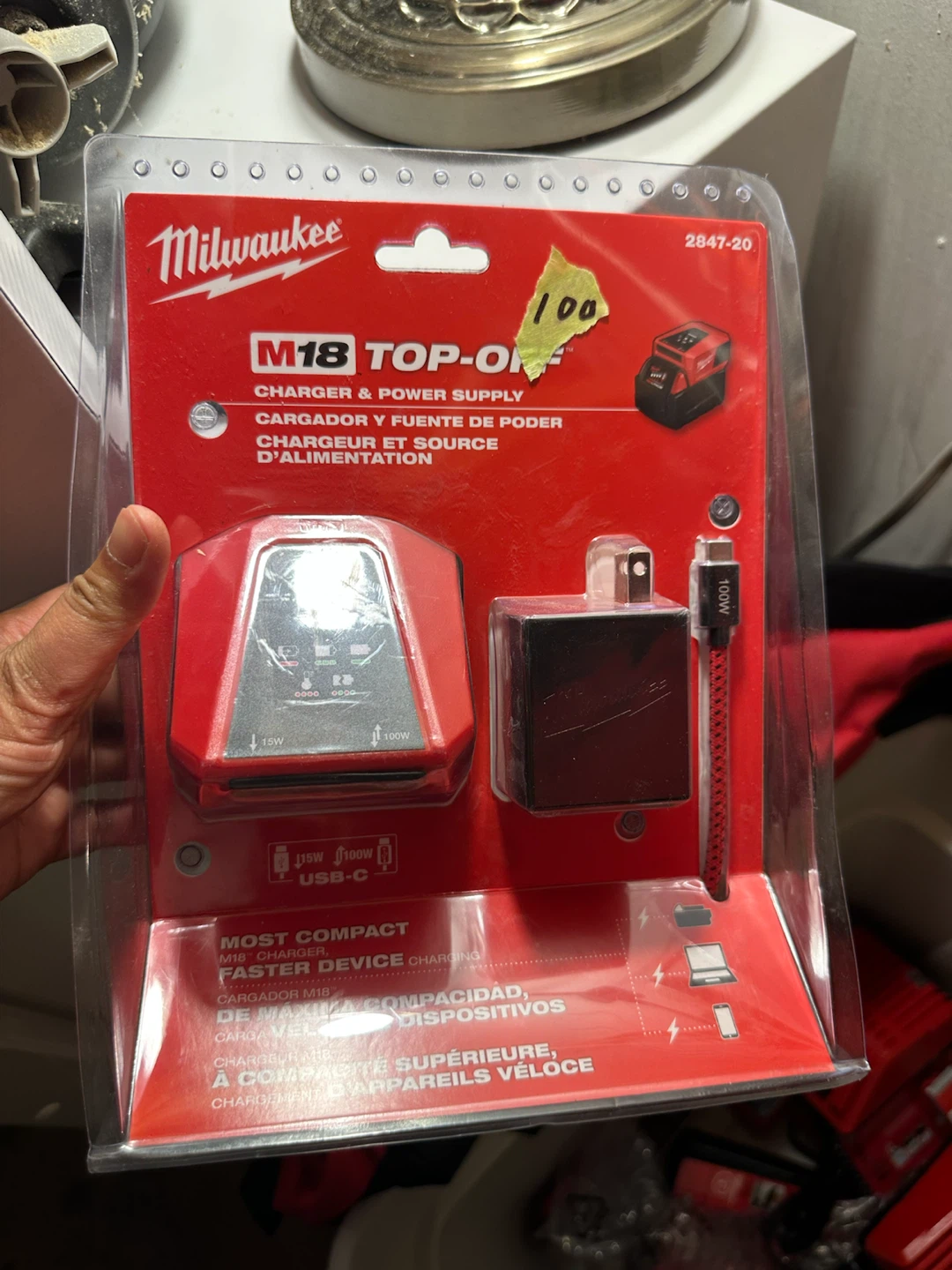 Milwaukee M18 TOP-OFF Charger & Power Supply
