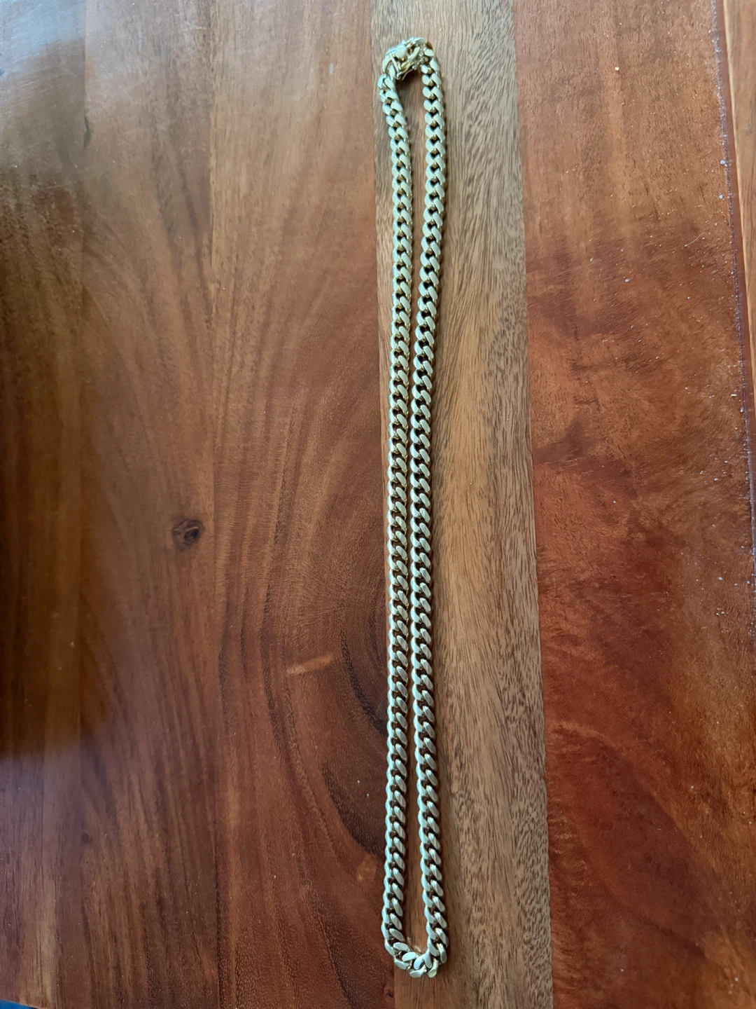 Sterling Silver Cuban Link Chain Necklace 925 Italy 24”