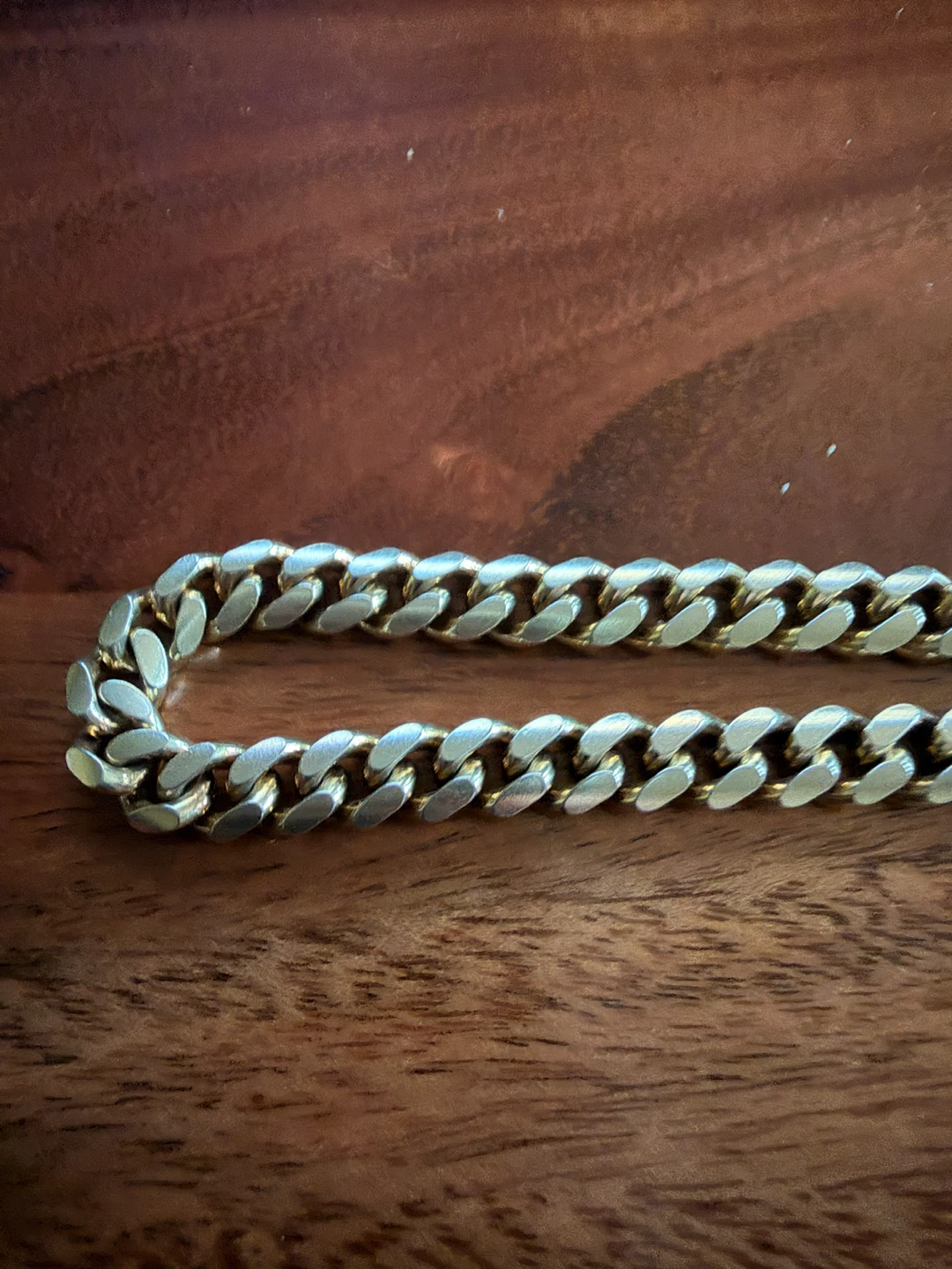 Sterling Silver Cuban Link Chain Necklace 925 Italy 24” - photo 2