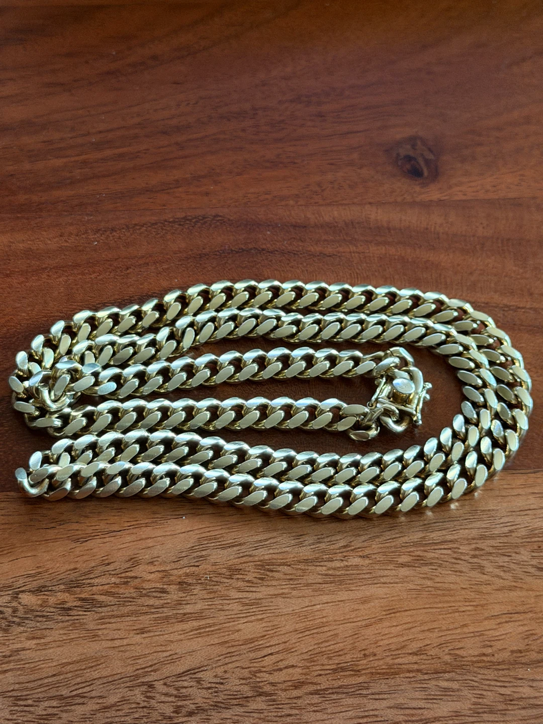 Sterling Silver Cuban Link Chain Necklace 925 Italy 24” - photo 5