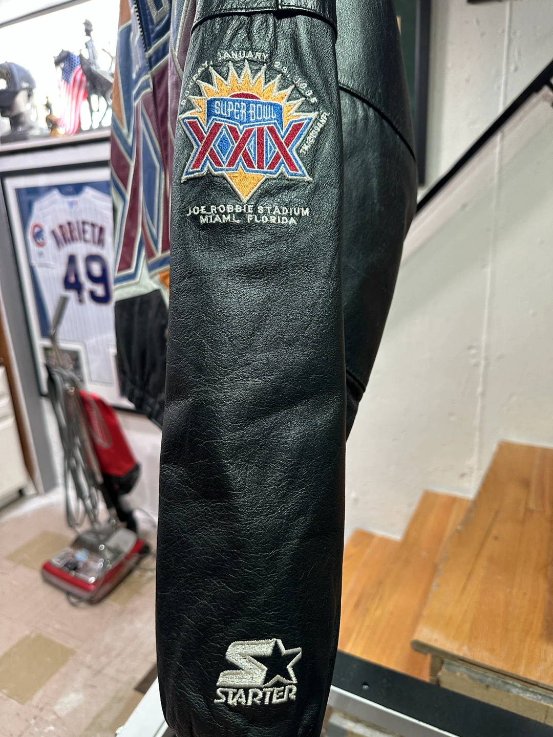 Vintage 1994 Trench Ultra Super Bowl XXIX Jacket - photo 4