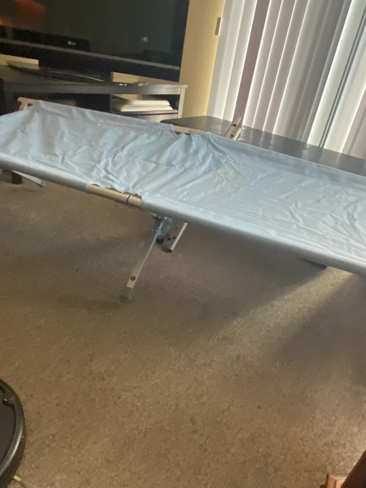 Portable Folding Cot with Carry Bag - photo 4