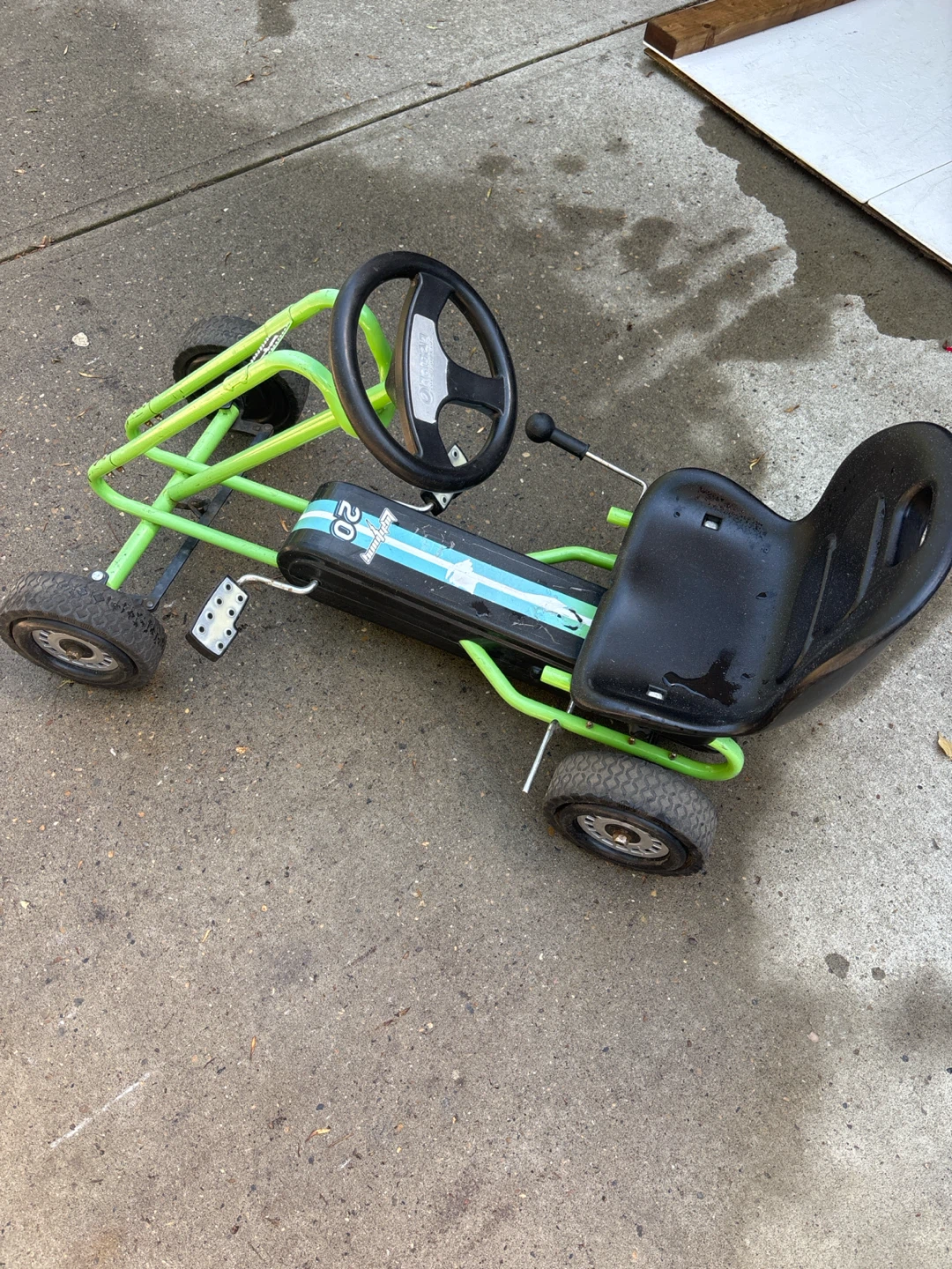 Lightning Pedal Go Kart - Green