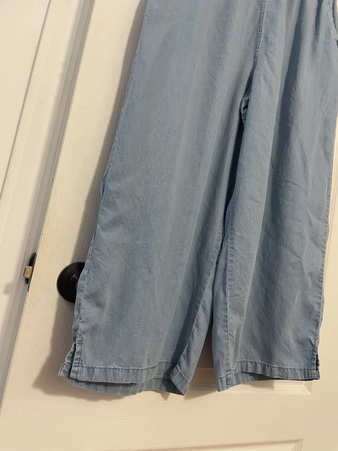 DKNY JEANS Women's Light Wash Culottes Size XL - photo 3