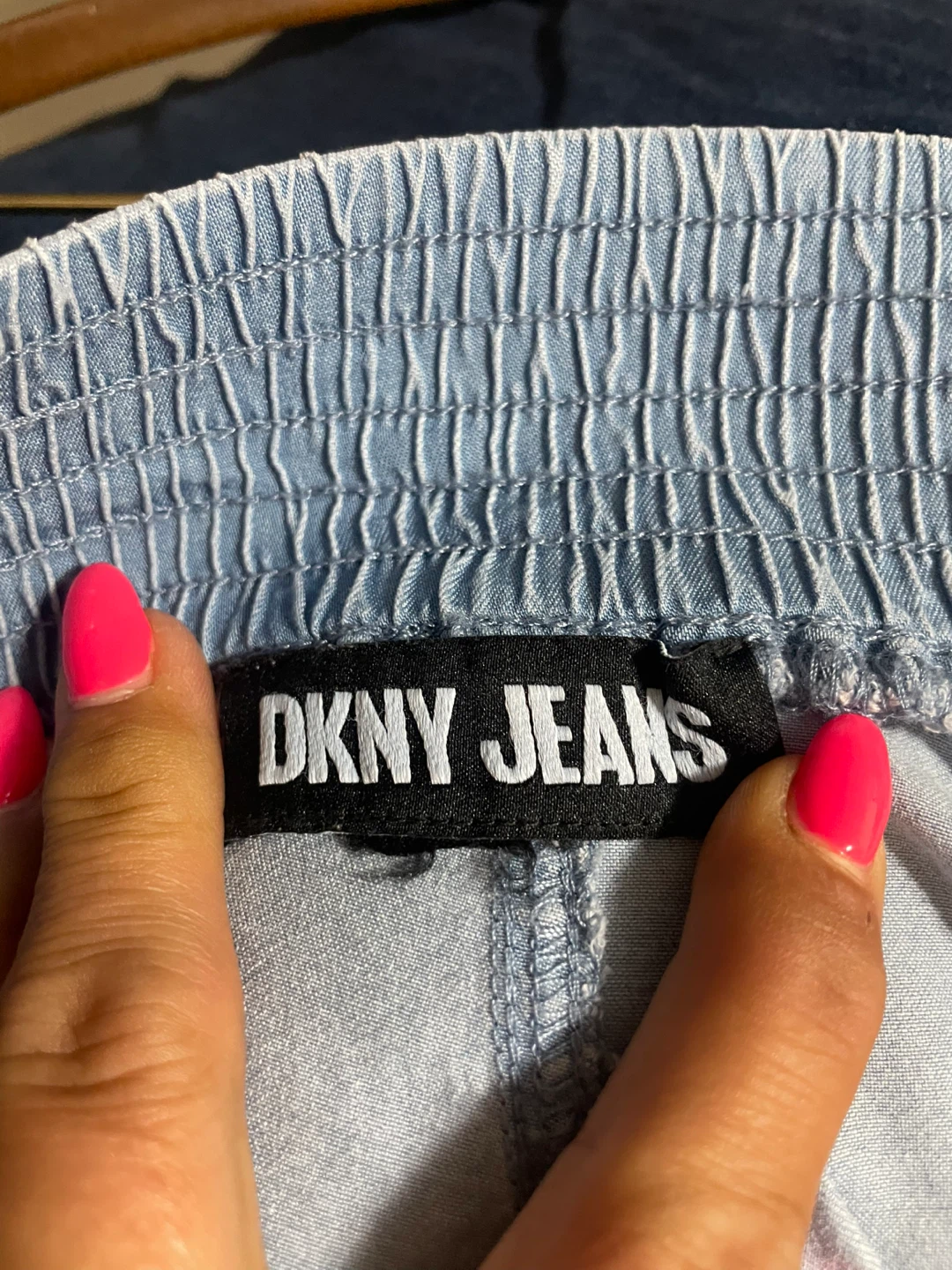 DKNY JEANS Women's Light Wash Culottes Size XL - photo 5