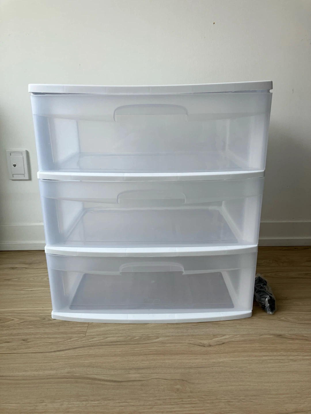 Sterilite 3-Drawer Storage Cart with Wheels - Wide - photo 2