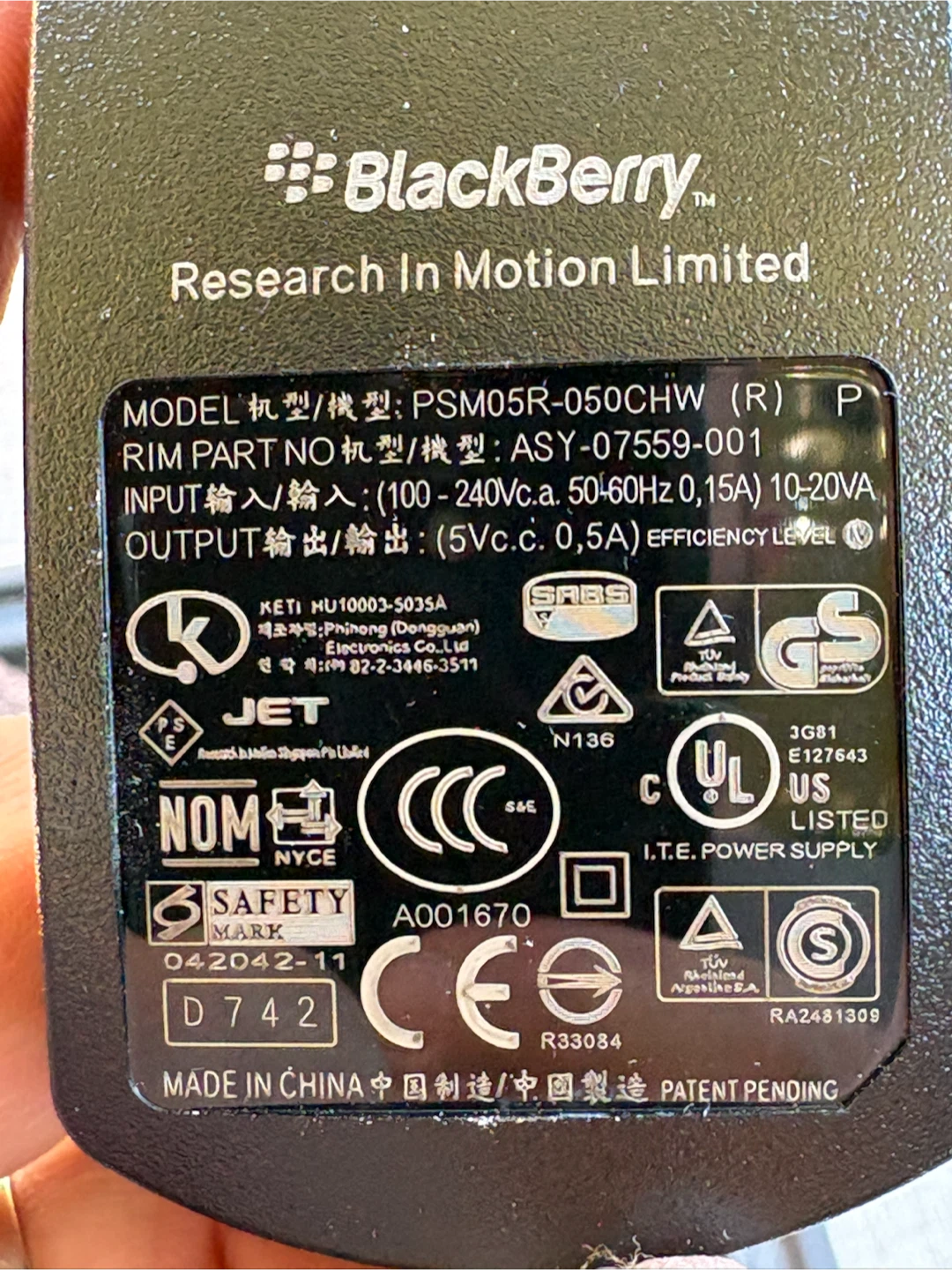 BlackBerry Charger & Holster with Adapters - photo 2