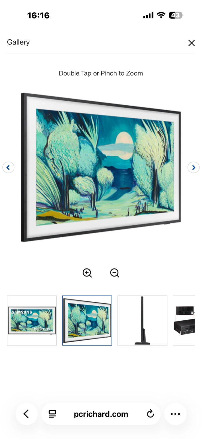 Samsung 43" The Frame LS03FA QLED TV - photo 3