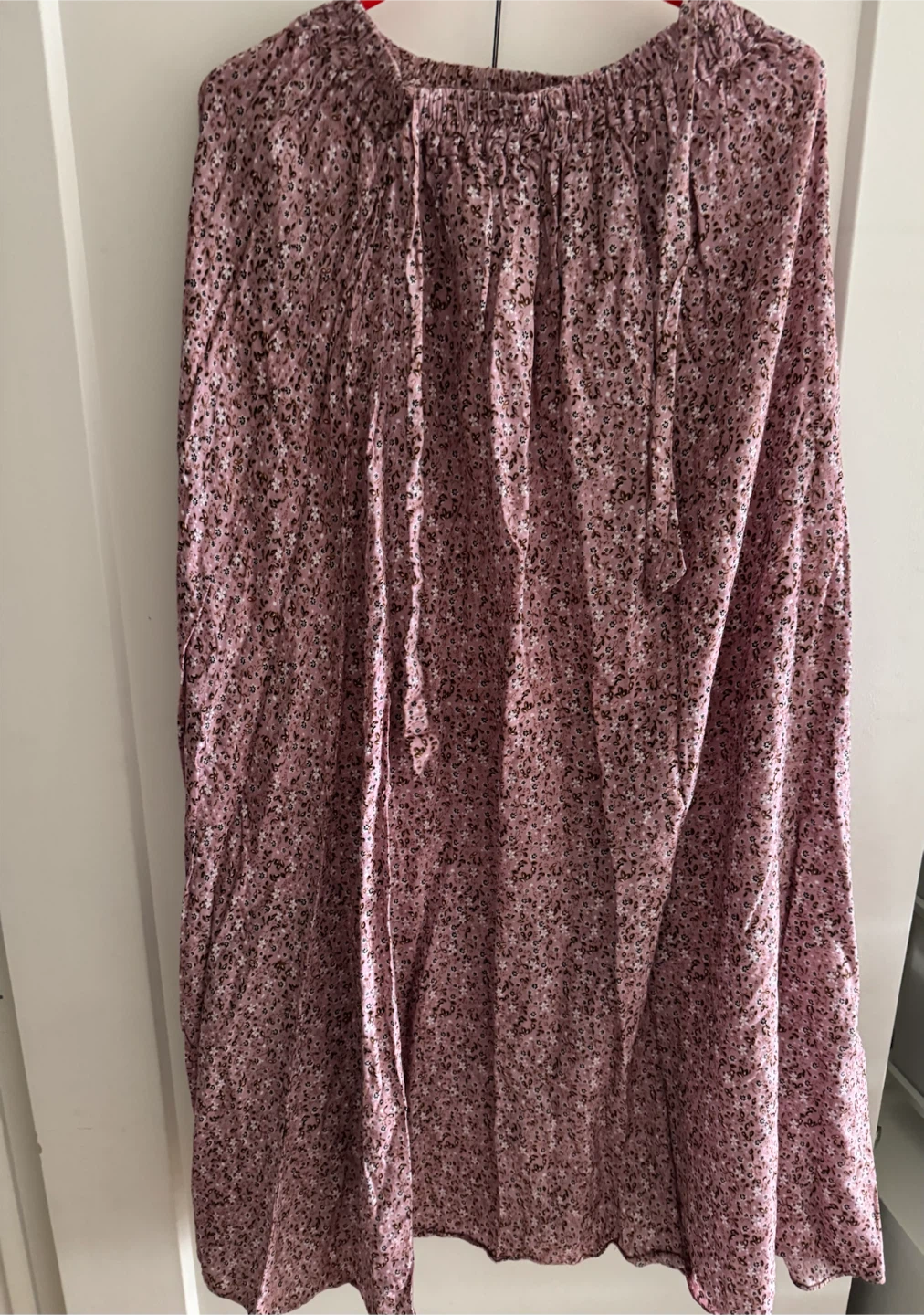 Brown dalmatian print midi skirt - photo 5