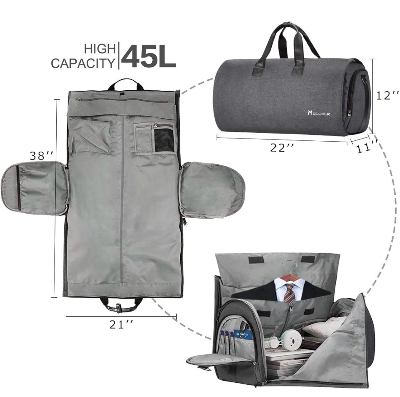 45L Garment Duffel Bag - photo 3