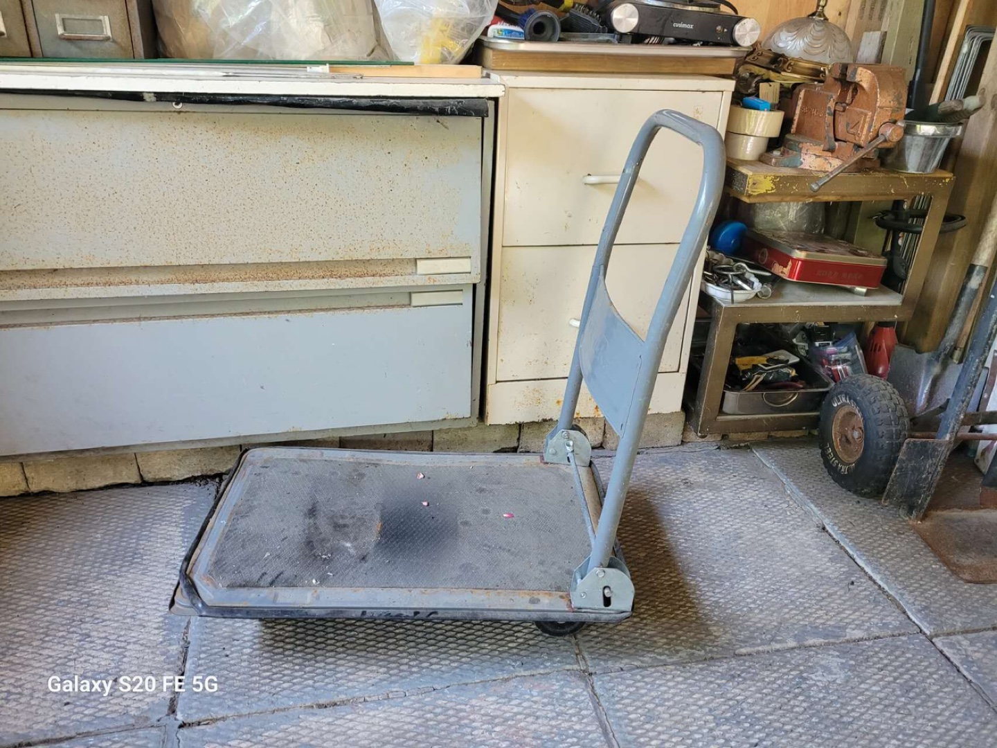 Grey Folding Hand Truck Dolly