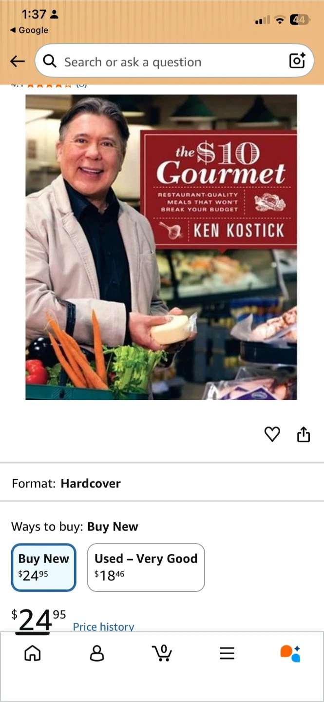 Cook Book by Ken Kostick - photo 2