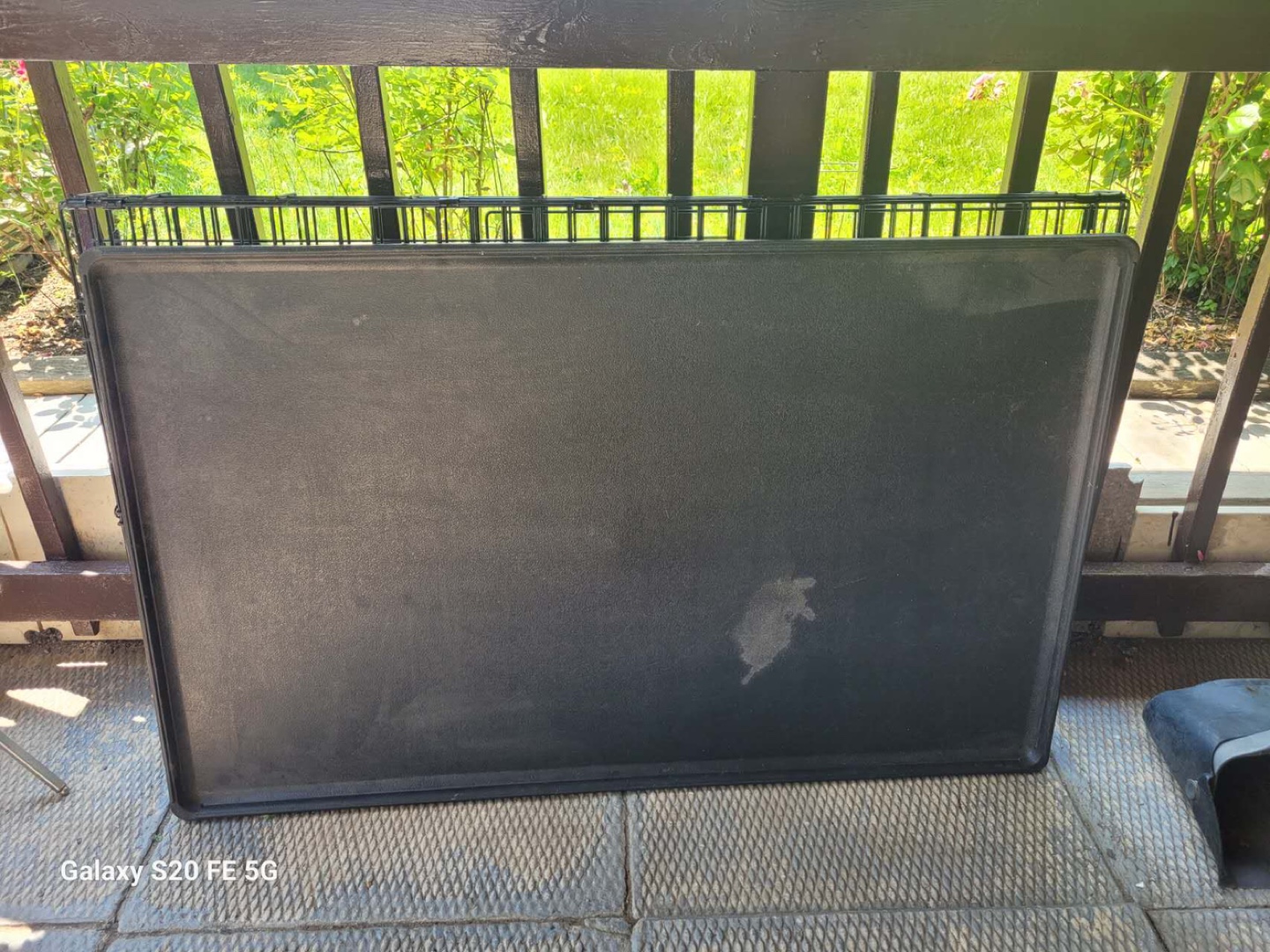 Black Dog Crate with Tray - photo 2
