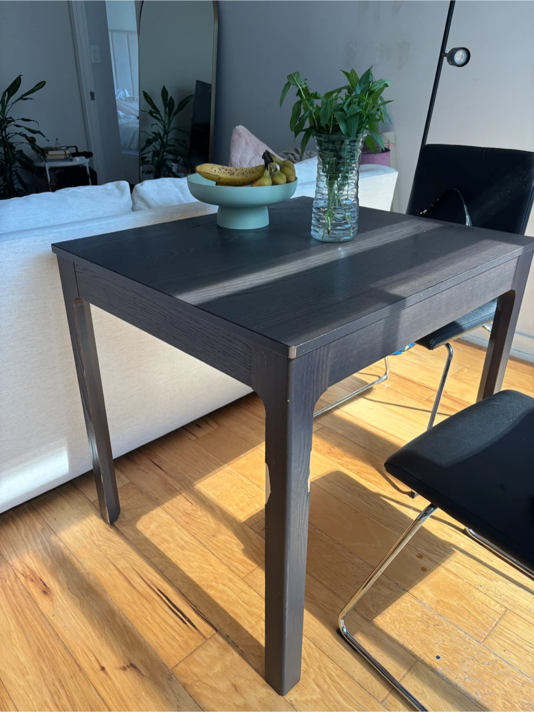 IKEA Dark Wood Dining Table (TONSTAD)