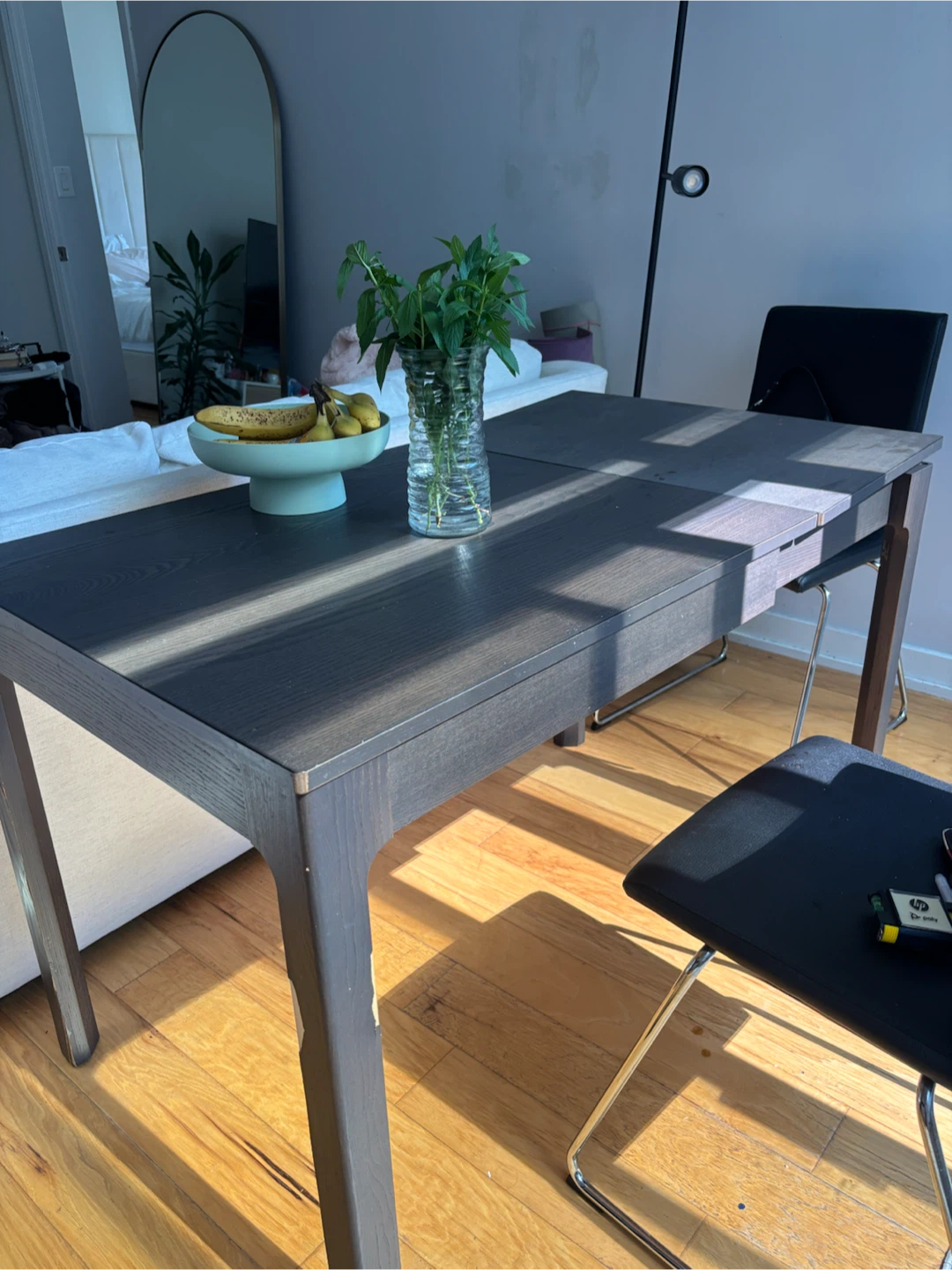 IKEA Dark Wood Dining Table (TONSTAD) - photo 2