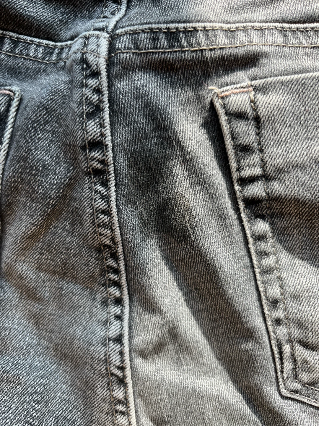 Jessica Simpson Grey Embroidered Skinny Jeans Size 27 - photo 3