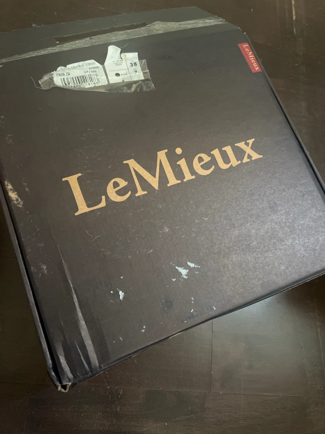 LeMieux Junior Zip Paddock Boot Black EU38/US 7 - photo 4