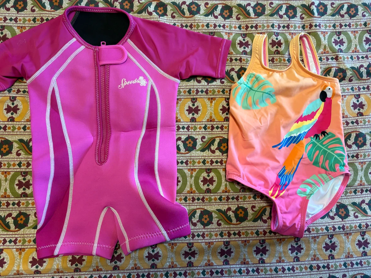 Speedo and Zara Kids Swimwear Set -$10 each
